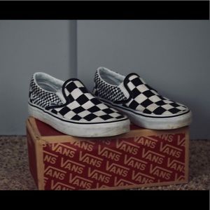 Checkered vans